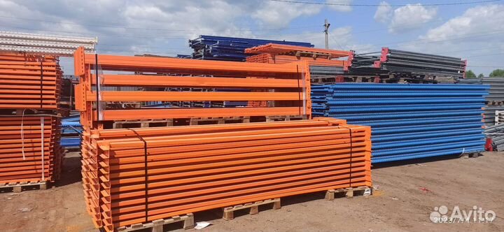 Стеллажи складские паллетные для склада бу