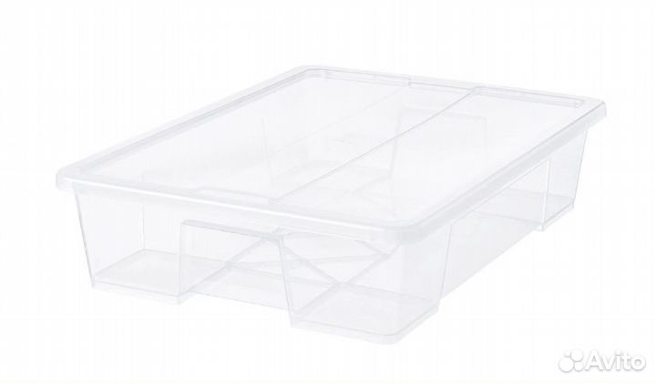 Ящик пластиковый с крышкой
