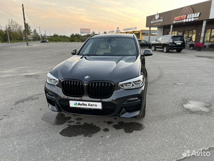 BMW X3 2.0 AT, 2021, 79 000 км