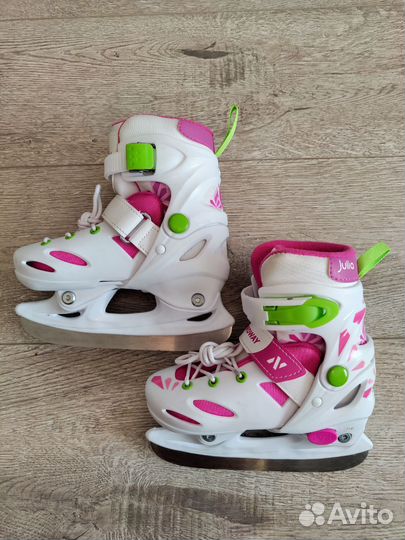 Коньки детские раздвижные 27-30р