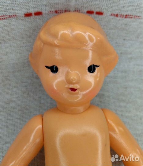 Кукла целлулоид 25см Тюменский хим. комб. СССР