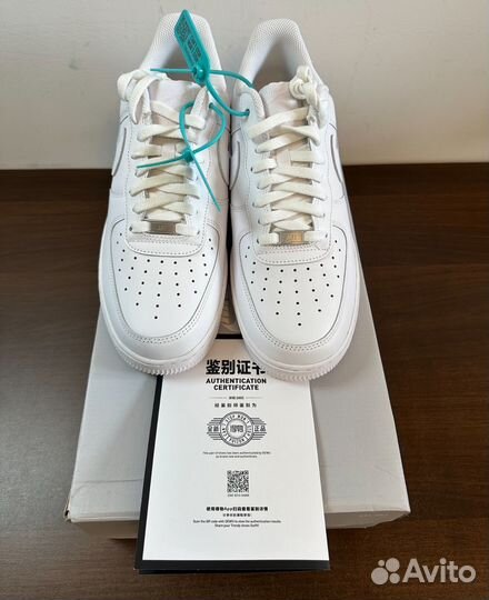 Nike Air Force 1 Low White Оригинал (Poizon )