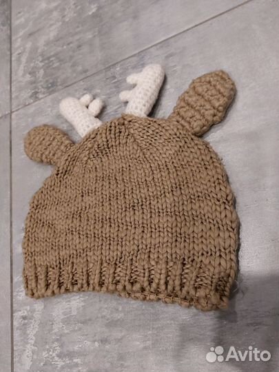 Шапка вязаная женская, для девочек