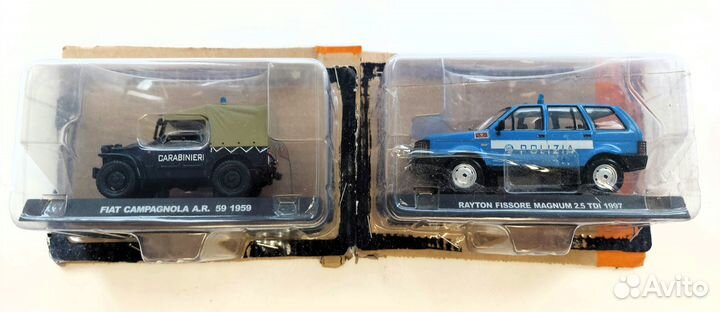 Полицейские машины мира Deagostini 1:43