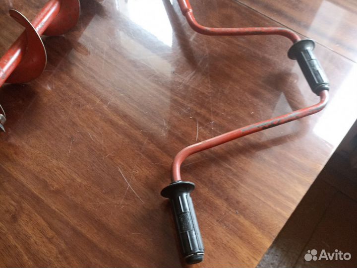 Бур для зимней рыбалки ручной СССР