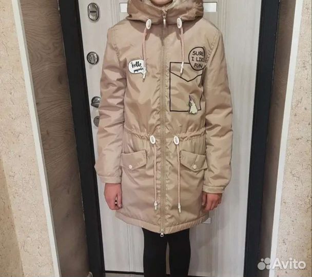 Парка для девочки 158