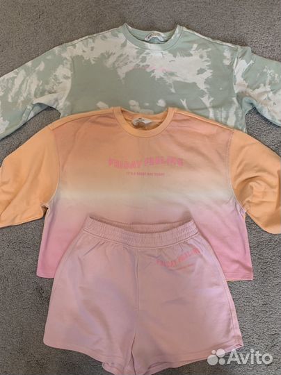 Огромный пакет фирменых вещей 146-152