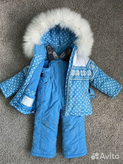 Зимний комплект 104-110 для девочки 3-4 лет