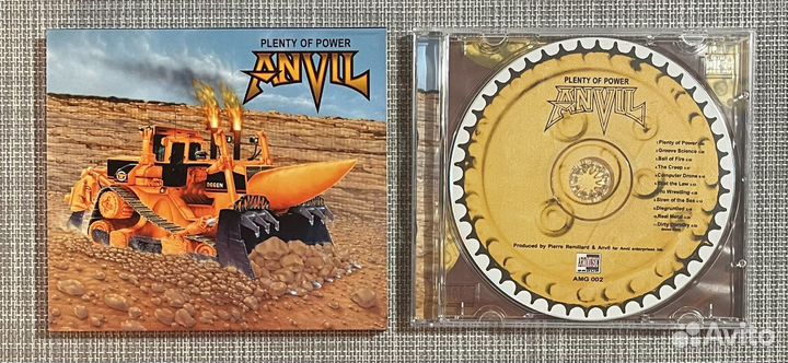 Anvil - Plenty Of Power CD Rus