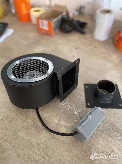 Вентилятор для наддува + переходник