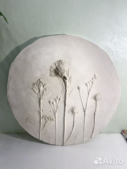 Панно из скульпторского гипса