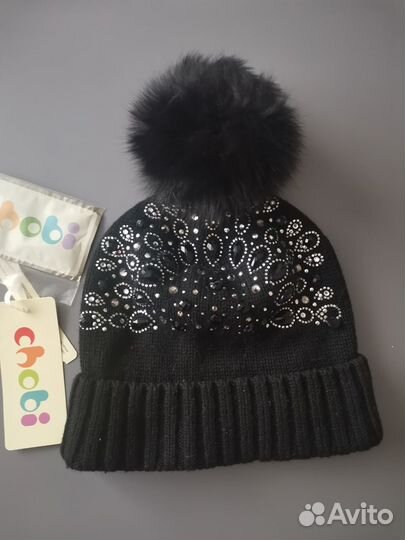 Chobi комплект шапка/варежки 54-56