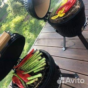 Керамический гриль Kamado (Камадо) 13