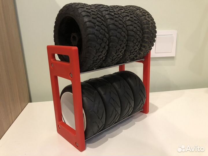 Стойка для колес радиоуправляемой модели