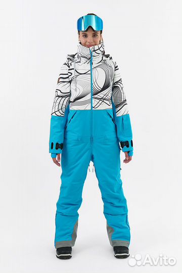 Комбинезон горнолыжный женский Cool Zone