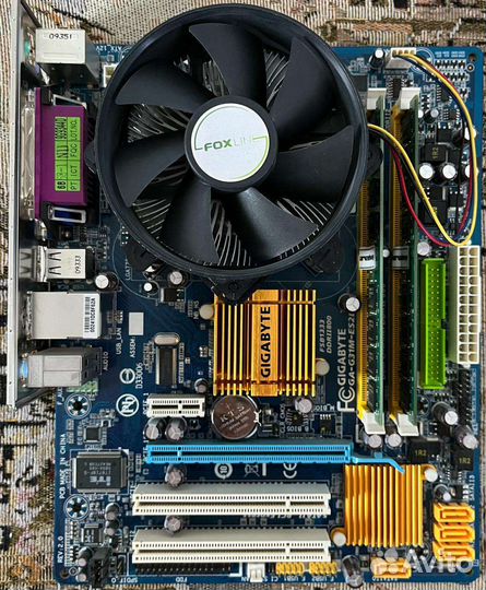 Сборка на материнской плате DDR2