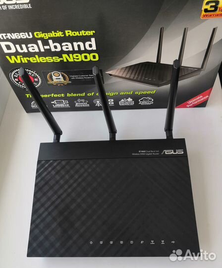 Wifi роутер asus RT-N66U