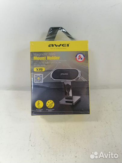 Держатель мобильного телефона Awei X19 Silver