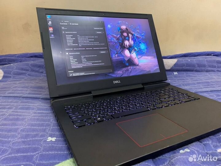 Мощный игровой ноут Dell