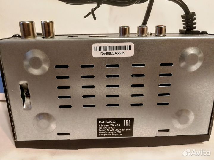 Приставка тв dvbt2 Rombica CinemaTV v06 (MPT-TV008