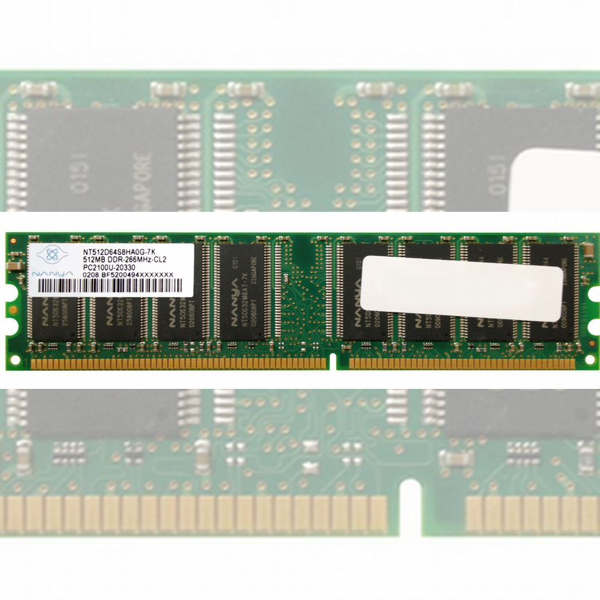 [NT512D64S8HA0G-7K] Оперативная Память Nanya 512mb Nt512d64s8ha0g-7k