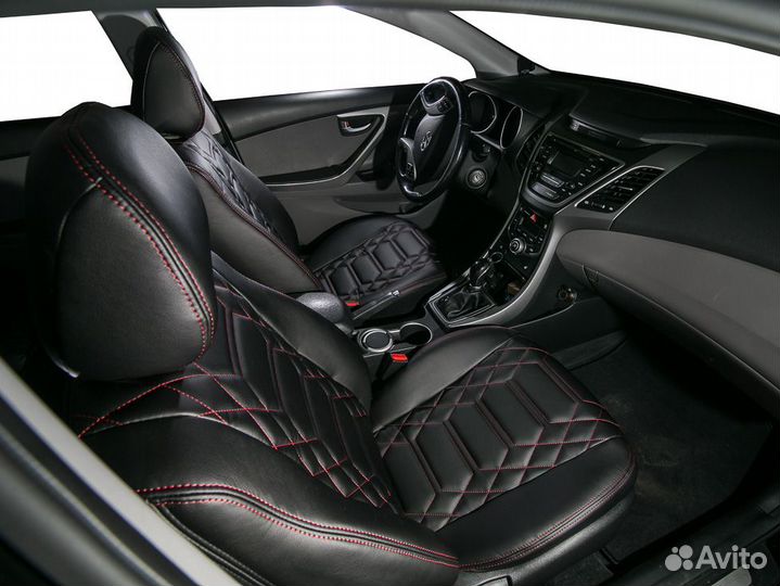 Чехлы из экокожи для Hyundai Elantra 5