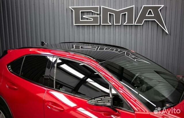 Виниловая черная пленка для крыши автомобиля