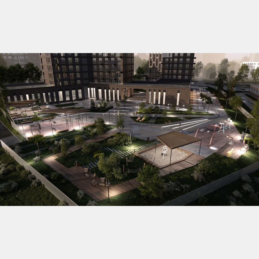 1-к. квартира, 38,3 м², 5/30 эт.