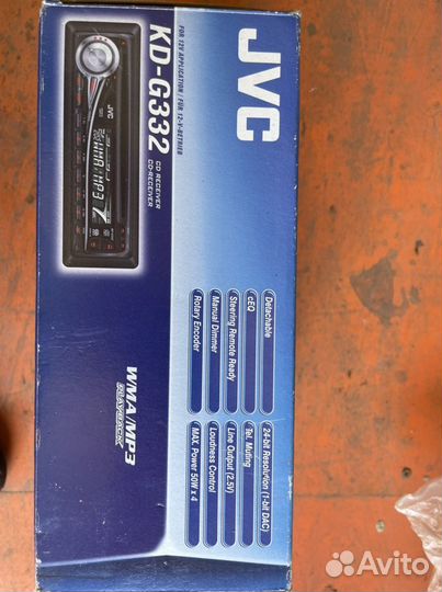 Магнитола jvc