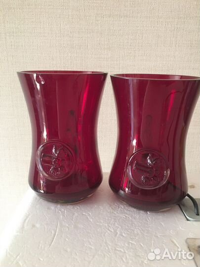 Кружка чешское стекло