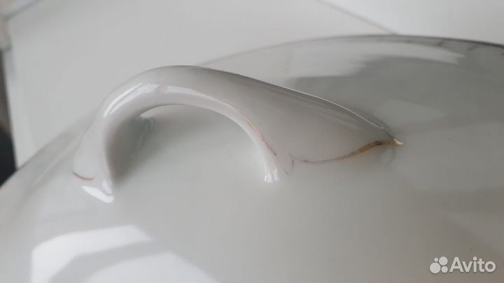 Супница фарфор Антикварная