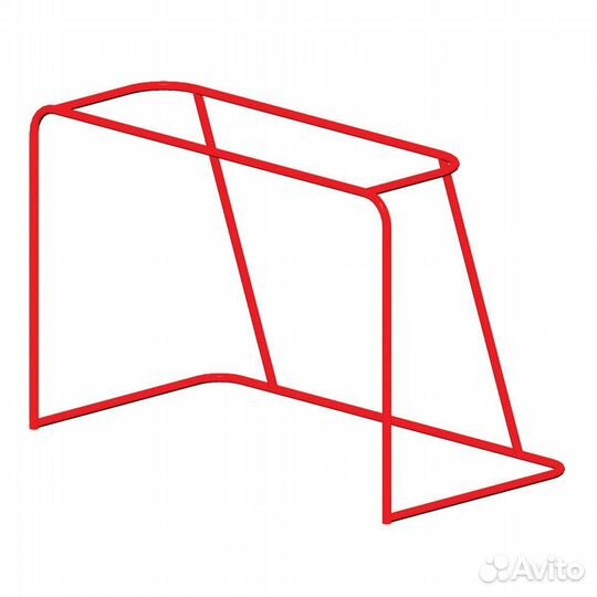 Ворота для хоккея с шайбой (без сетки) Zavodsporta