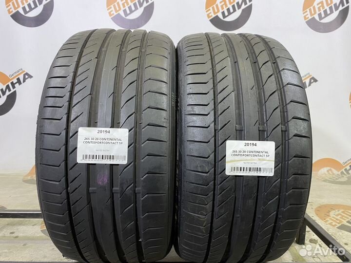 Continental ContiSportContact 5P 265/30 R20