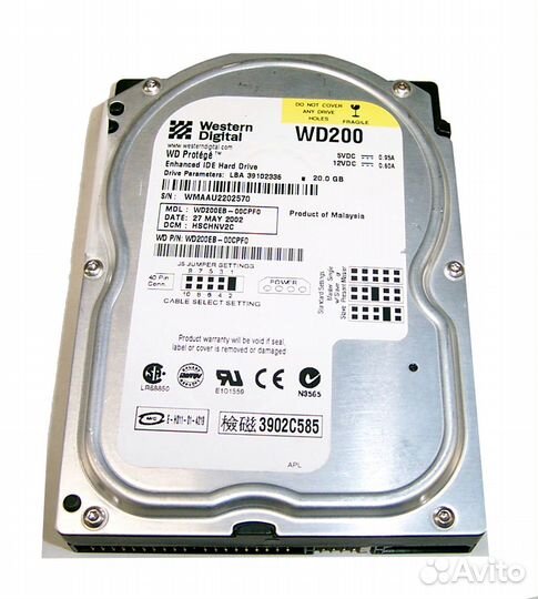 Жёсткий диск 80GB, 200Gb IDE без бэдов