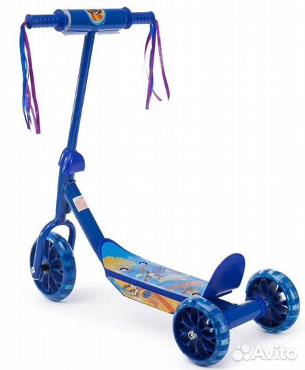 Самокат детский трехколесный Kreiss (новый в уп.)