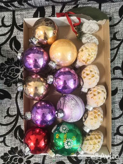 Ёлочные игрушки ГДР СССР