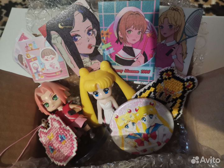 Box Подарочный Аниме бокс anime box наруто сейлор