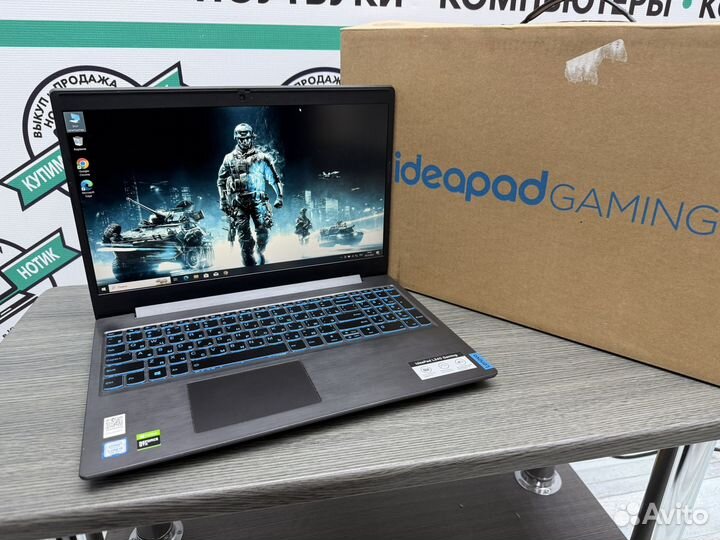 Игровой Lenovo 8 ядер i5-9300 8Gb GTX1050 SSD512