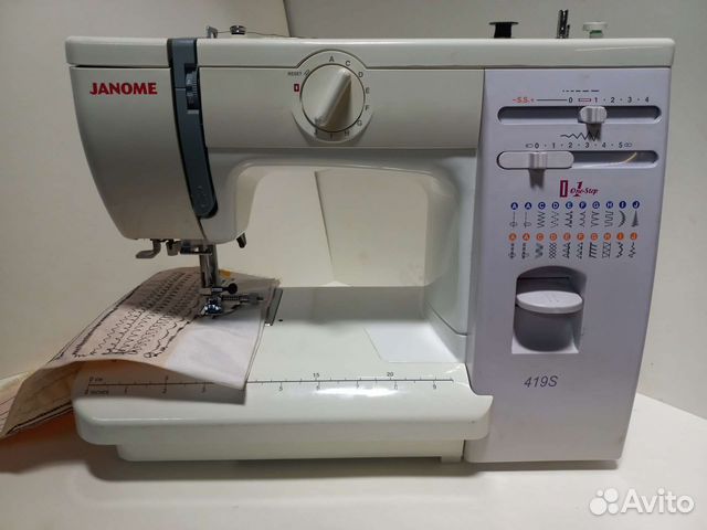 Швейная машина Janome 419S купить в Москве | Товары для дома и дачи | Авито