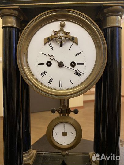 Каминные часы Chevaye Brevete Paris 1872