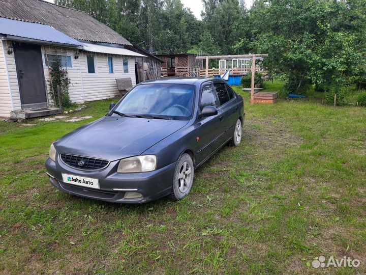 Hyundai Accent 1.5 МТ, 2005, 189 800 км