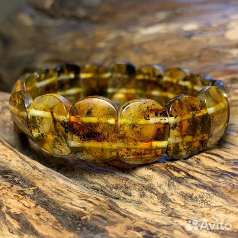Браслет из янтаря