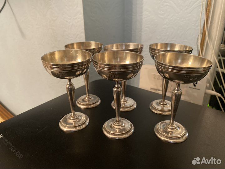 Рюмки из мельхиора