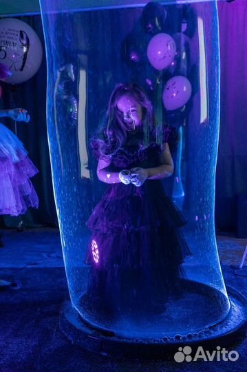 Шоу мыльных пузырей