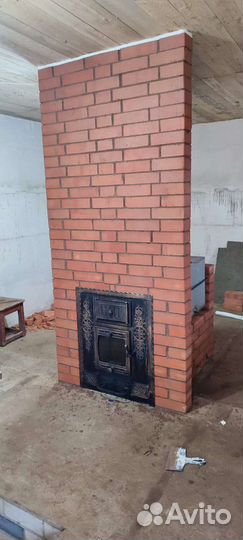 Печь с каминным порталом