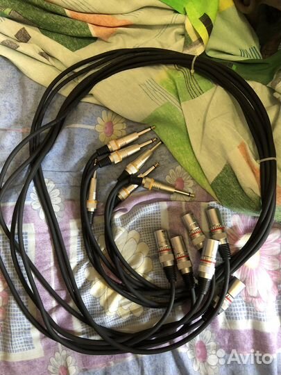 Кабель jack 6.3 xlr