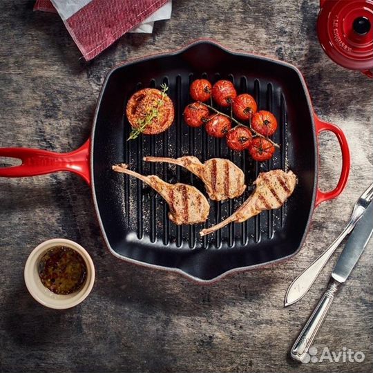 Сковорода гриль чугун Le Creuset