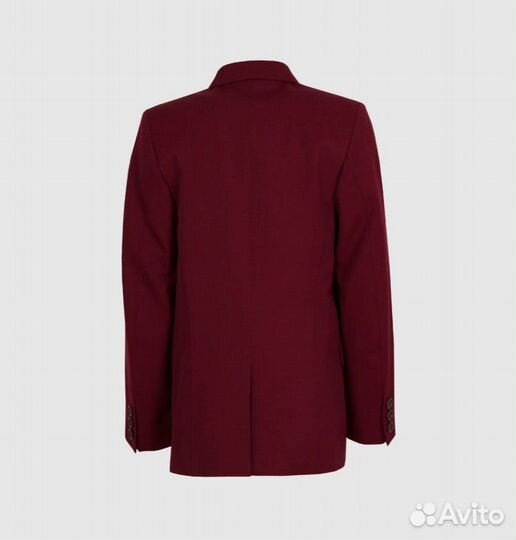 Пиджак для мальчика бордовый 128 134