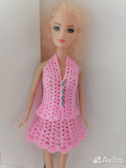 Ажурный комплект для Барби