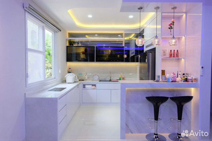 Светодиодная подсветка кухни и гарнитура a 10